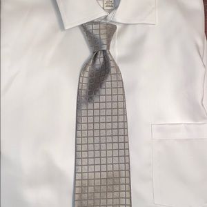 Men’s Silver Box Faconnable Tie